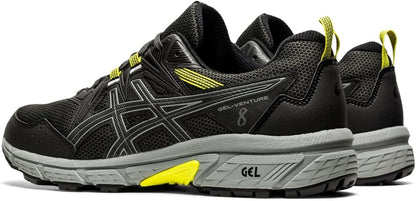 ASICS Men's Gel-Venture 8 Running Shoes-Graphite Grey/Graphite Grey