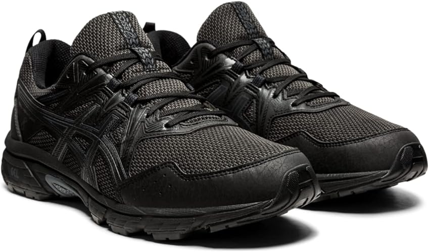 ASICS Men's Gel-Venture 8 Running Shoes-Black/Black