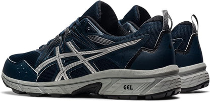 ASICS Men's Gel-Venture 8 Running Shoes-French Blue/Pure Silver