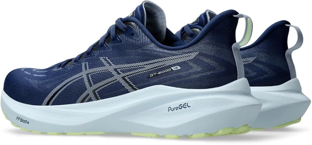 ASICS Men's GT-2000 13 Running Shoes-Blue Expanse/Grey Blue