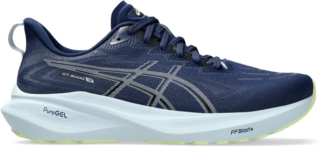 ASICS Men's GT-2000 13 Running Shoes-Blue Expanse/Grey Blue