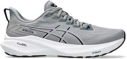 ASICS Men's GT-2000 13 Running Shoes-Sheet Rock/White